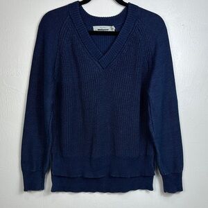 Deep River GUIDEBOAT Co Premium Cotton V-neck Sweater Size M
